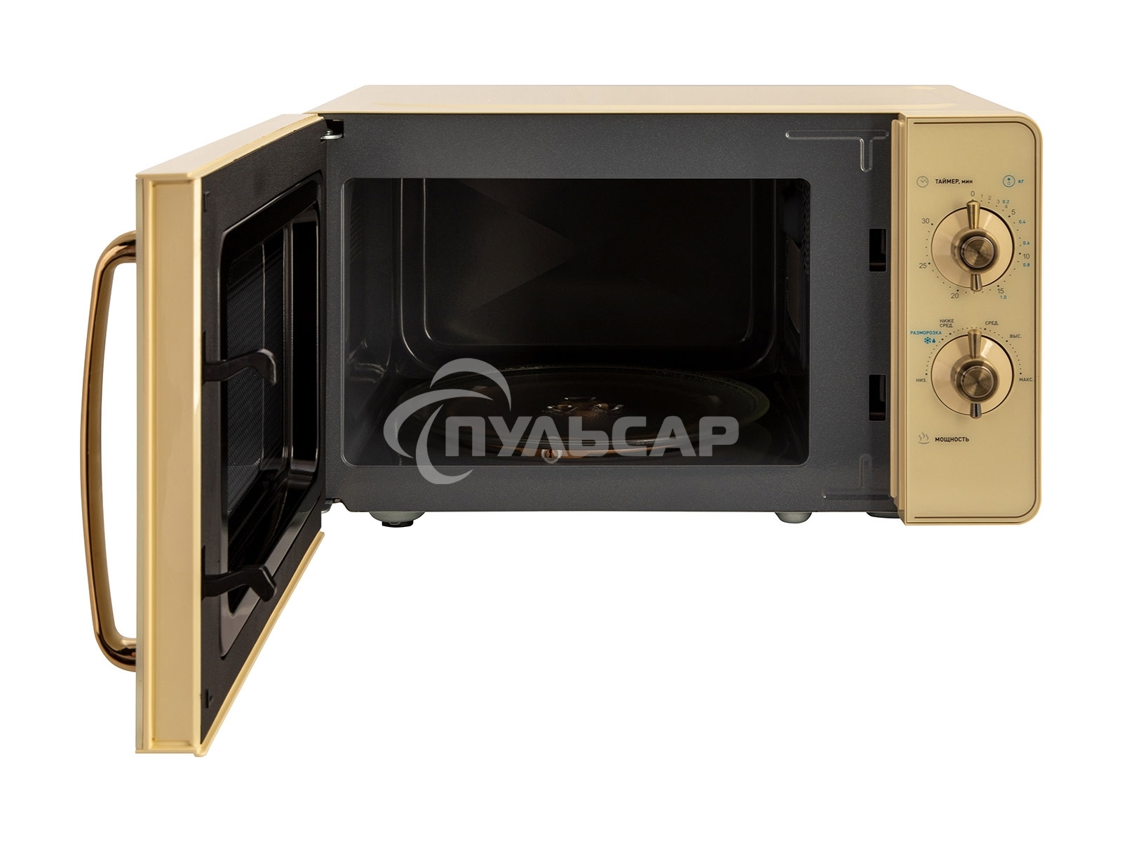 Микроволновая печь VEKTA MS720GRC бежевый 20л 700Вт поворотный механизм