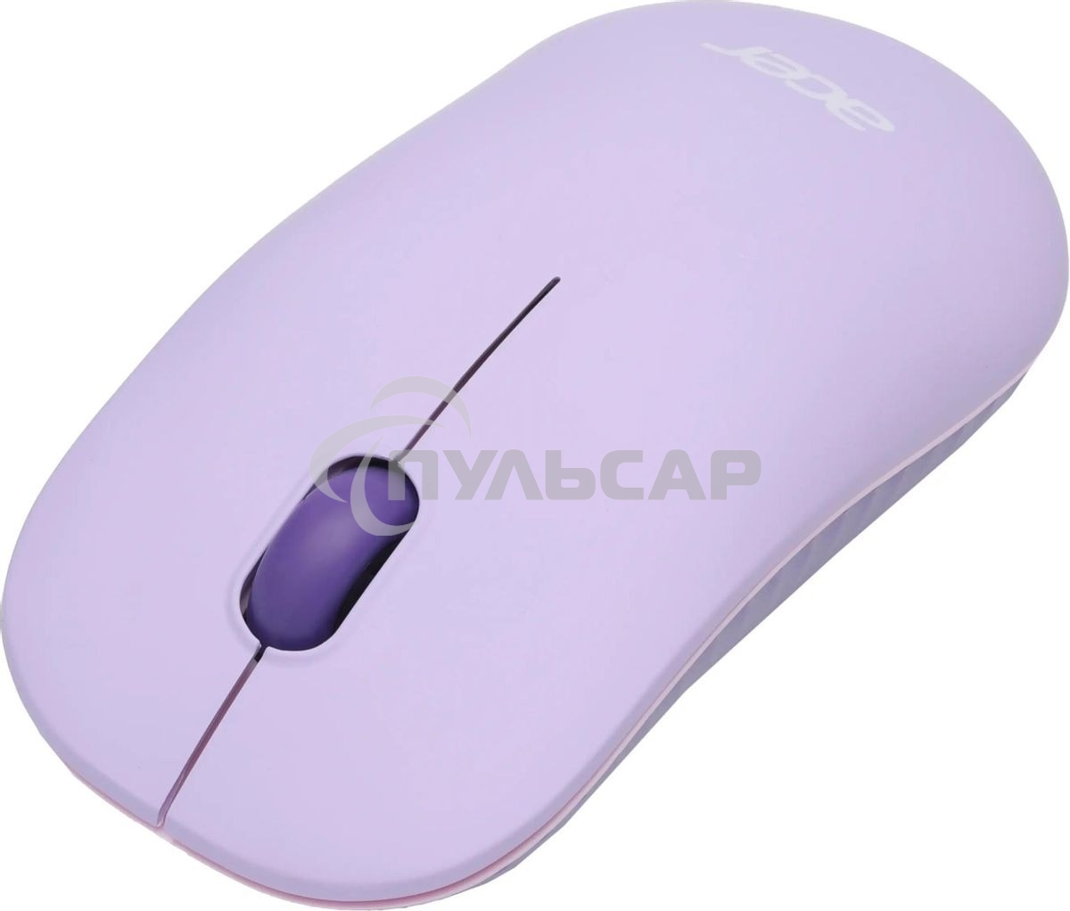 Мышь беспроводная Acer OMR205 фиолетовый, 1200 dpi, радиоканал, USB, кнопки - 3