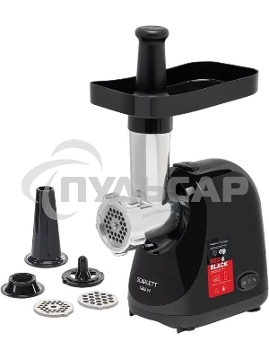 Мясорубка электрическая Scarlett SC-MG45S75 черный / красный