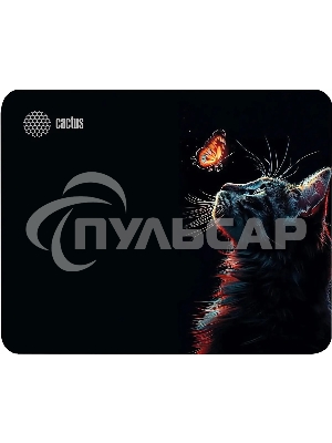 Коврик для мыши Cactus Night Cat 220x180x2мм (CS-MP-P12XS)