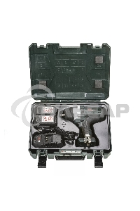 Профессиональный бесщеточный гайковерт аккумуляторный KLPRO KLSS18BHX-50 (18В, Li-ion-2шт, 5.0Ач, 800Нм, 2 скорости, подсветка,З/У,в кейсе)