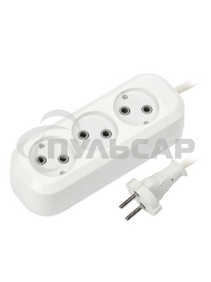 Удлинитель Smartbuy (SBE-10-3-10-N ) 3 гнз х 10 м (10А/2.2кВт, ПВС 2х1.0)