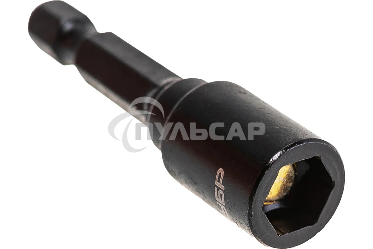 Головка ЗУБР ПРОФИ Нат-драйвер 26375-08 магнитная E 1/4'' L=50мм 8мм 1шт