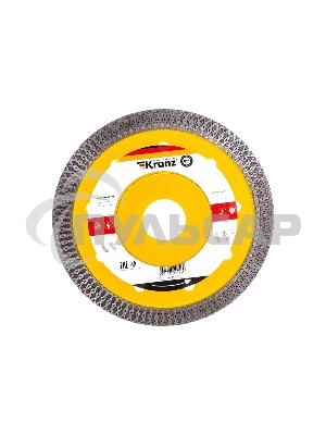 Диск алмазный отрезной ультратонкий 115x22.2x1.4x10 мм KRANZ