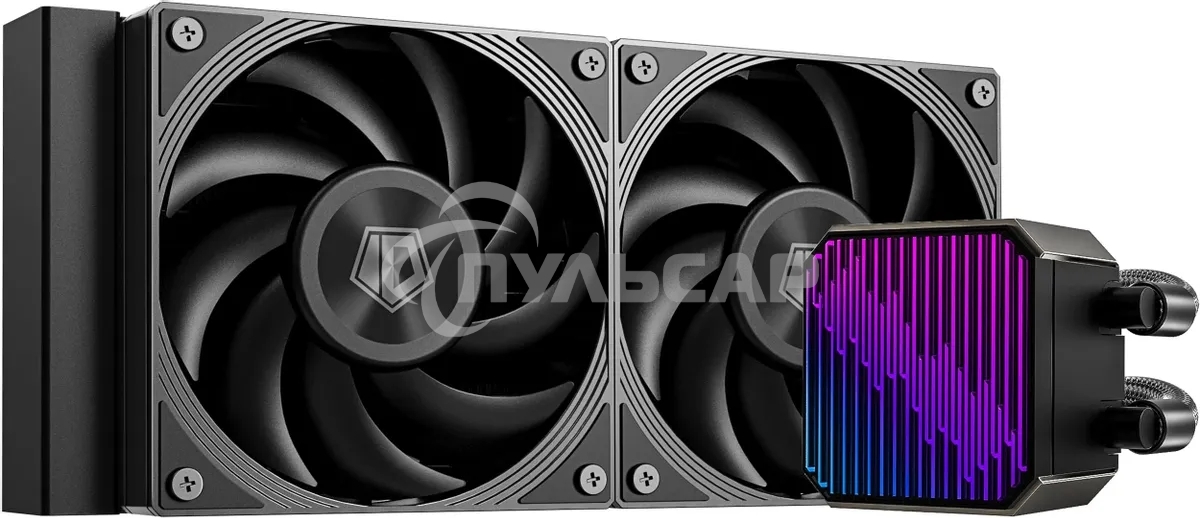 Система водяного охлаждения ID-Cooling DX240 MAX ARGB черный 120мм алюминий+медь 2150rpm 32.5db 4-pin 300W