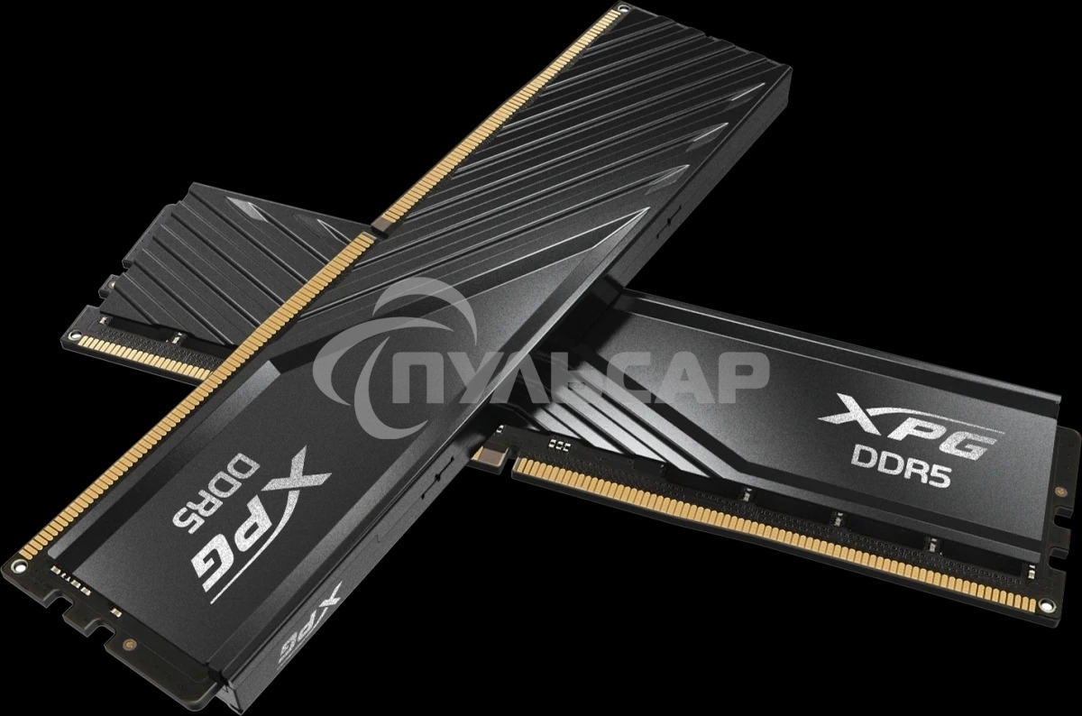 Оперативная память XPG Lancer Blade, DDR5, 32Gb (2x16 Gb), 6000 MHz, CL36, радиатор, черный