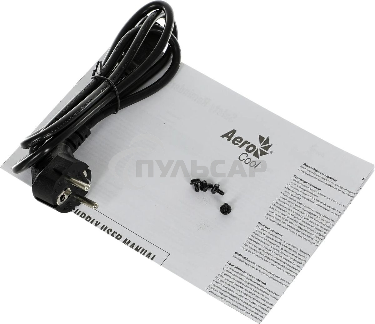 Блок питания Aerocool / Formula KCAS-800W, 800Вт, PLUS 80 PLUS Bronze, 120мм, черный