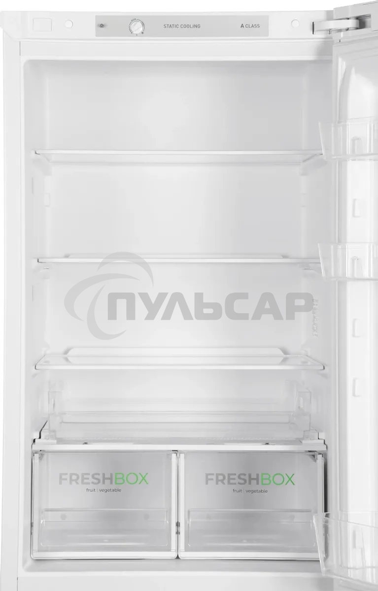 Холодильник Бирюса 6134 белый двухкамерный 210/85 л морозилка снизу, автоматическое оттаивание
