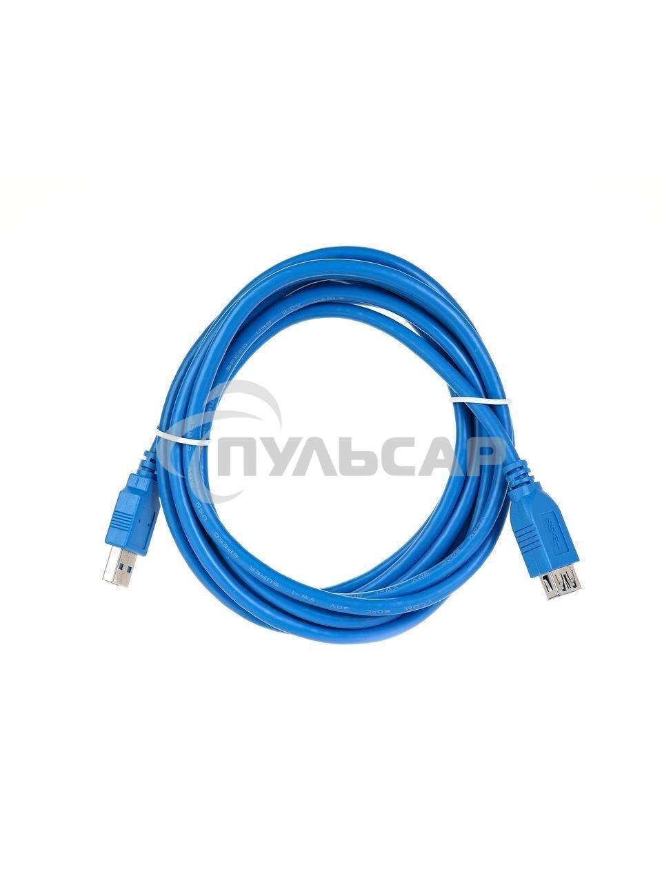 Кабель VCOM VUS7065-3M Кабель удлинительный USB3.0 Am-Af 3 м