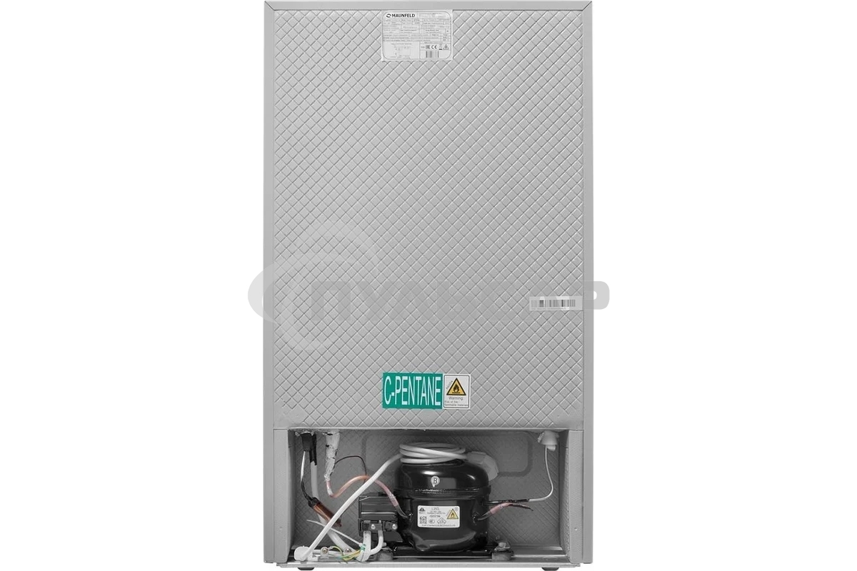 Холодильник Maunfeld MFF83SL серебристый мат. однокамерный 85л