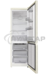 Холодильник Hotpoint HT 5180 AB мраморный двухкамерный 220/78л морозилка снизу, Total No Frost