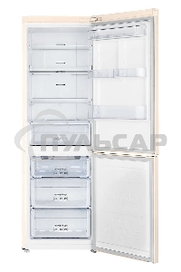 Холодильник Samsung RB33A32N0EL/WT бежевый двухкамерный инвертер 232/118 л морозилка снизу