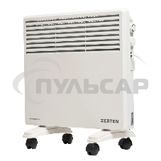 Конвектор Zerten ZL-10 белый, 1000 Вт, 15 м2, термостат