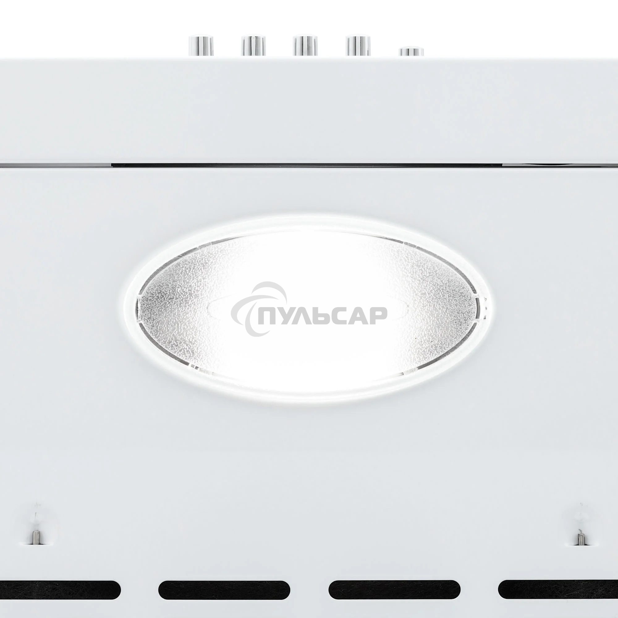 Вытяжка подвесная Krona Briana 500 White PB белый, 49.5 см, 460 куб. м/ч, 42 дБ