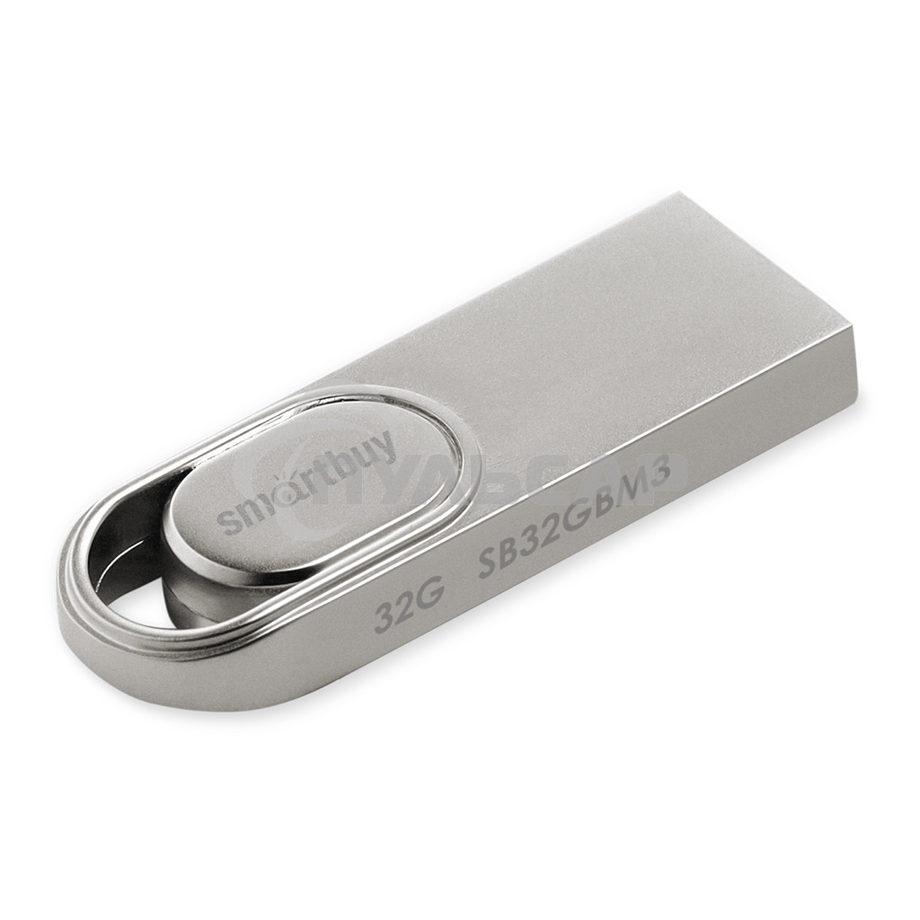 Флешка USB Smartbuy R/W (SB32 GbM3) UFD 2.0 032 Gb,M3 Metal стальной