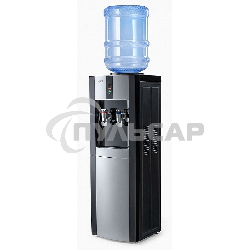 Кулер AEL LD-AEL-47 напольный электронный черный/серебристый