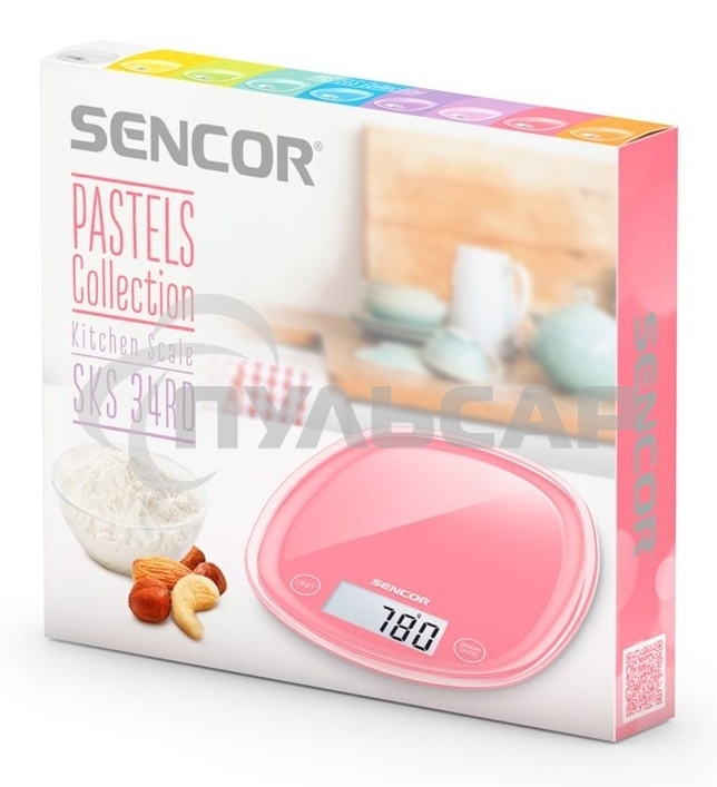 Весы кухонные Sencor SKS 34RD