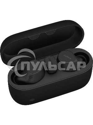 Наушники с микрофоном Jabra Evolve 2 Buds черный внутриканальные BT в ушной раковине