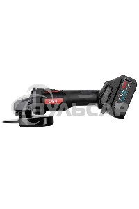 Углошлифовальная машина аккумуляторная Deli DE-JM20-2D4, (2АКБ*4А·ч + ЗУ, 20В, 125мм, М14, 3500/6000/10000об/мин, сумка)