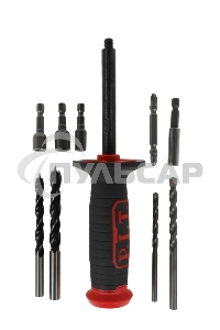 Дрель-шуруповерт P.I.T. PSB20H-13D/3, Аккумуляторная, 20В, Ударная, Кейс