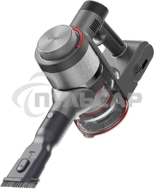 Пылесос Vitek VT-CLSAQUA_RAPID 470Вт серый стальной/серебристый
