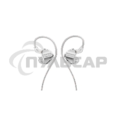 Гарнитура внутриканальная Fiio JD1 1.2м серебристый проводные в ушной раковине (80004230)