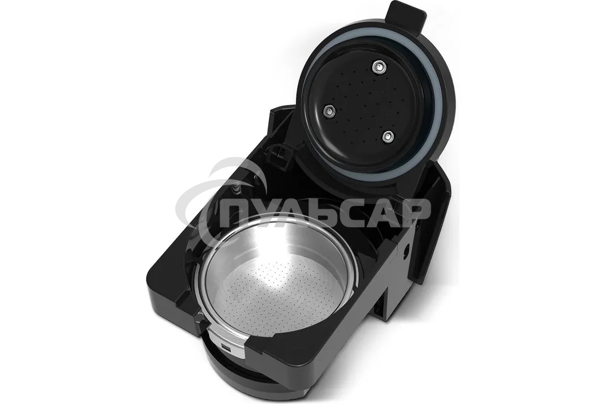 Кофеварка 3 в 1 BQ CM3000 черный-красный, исп. кофе - капсулы/молотый, 0.6 л, 1450 Вт, 19 бар