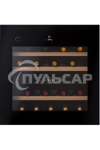 Винный шкаф LEX LWD6036BL dual zone PP 1-нокамерн. черный (CHAT500008)