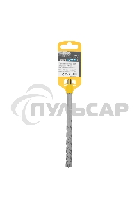 Бур по бетону Denzel цельная крестовая пластина, 12x165 мм, SDS PLUS