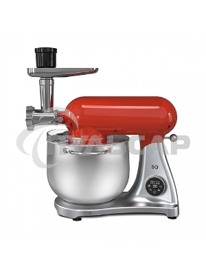 Планетарный миксер BQ MX851 Красный-Серебристый