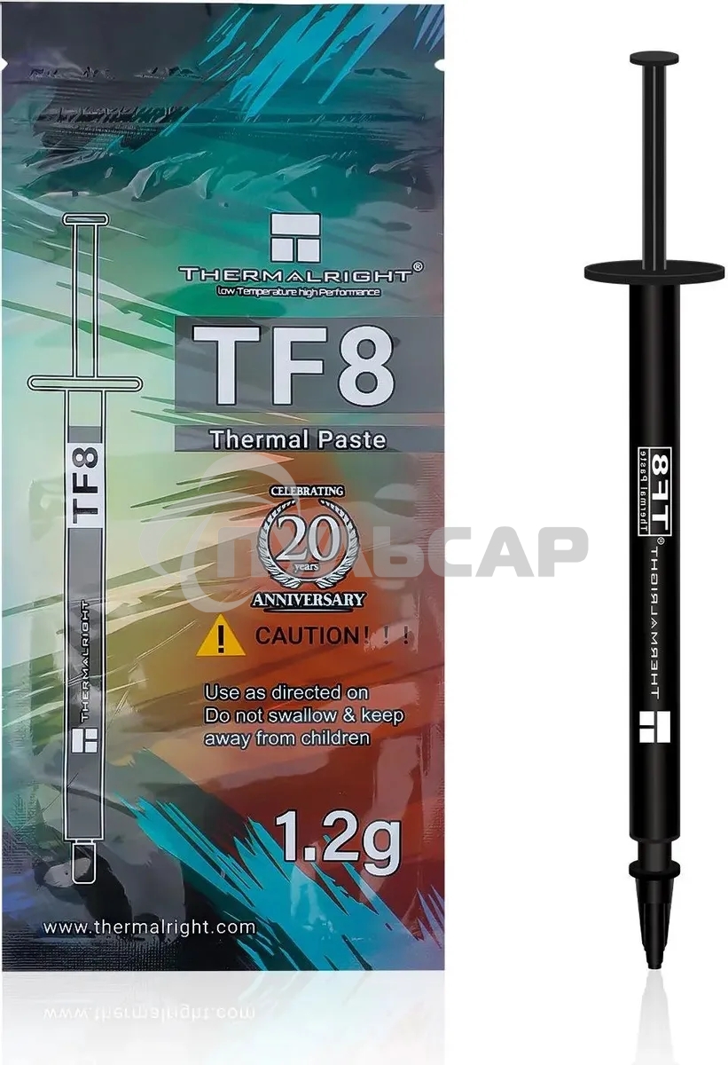 Термопаста Thermalright TF8-1.2G 13.8Вт/(м-К) шприц 1.2гр.