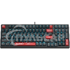 Клавиатура проводная A4Tech Bloody AT98 USB черный/красный