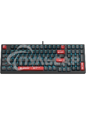 Клавиатура проводная A4Tech Bloody AT98 USB черный/красный