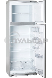 Холодильник Atlant МХМ-2835-08 серебристый двухкамерный 202/70л морозилка сверху