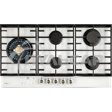 Газовая варочная панель HIBERG VM 9155 W, белый