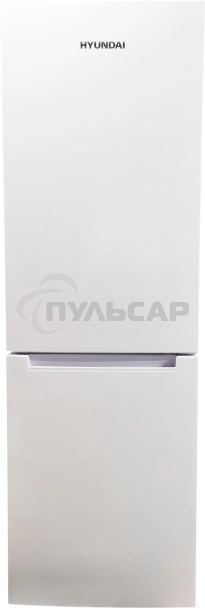 Холодильник Hyundai CC30031 белый двухкамерный 194/102л морозилка снизу ручное размораживание