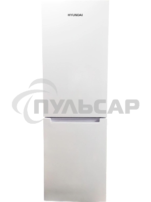 Холодильник Hyundai CC30031 белый двухкамерный 194/102л морозилка снизу ручное размораживание