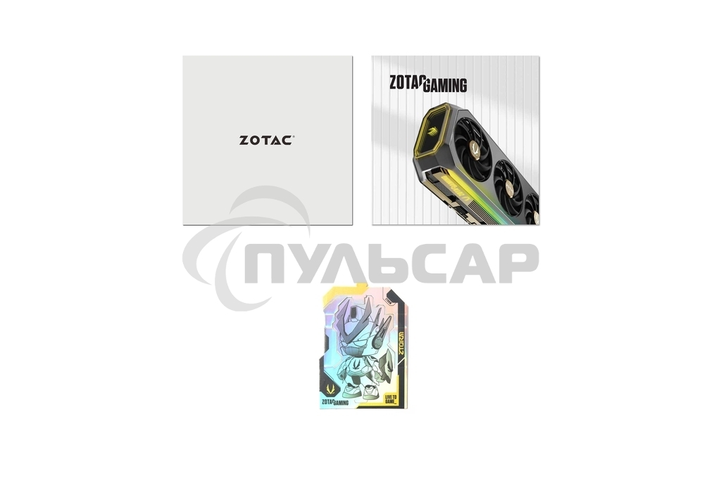 Видеокарта Zotac RTX 5060 TWIN EDGE OC 8Gb GDDR7 128bit 3xDP HDMI 2FAN MEDIUM PACK