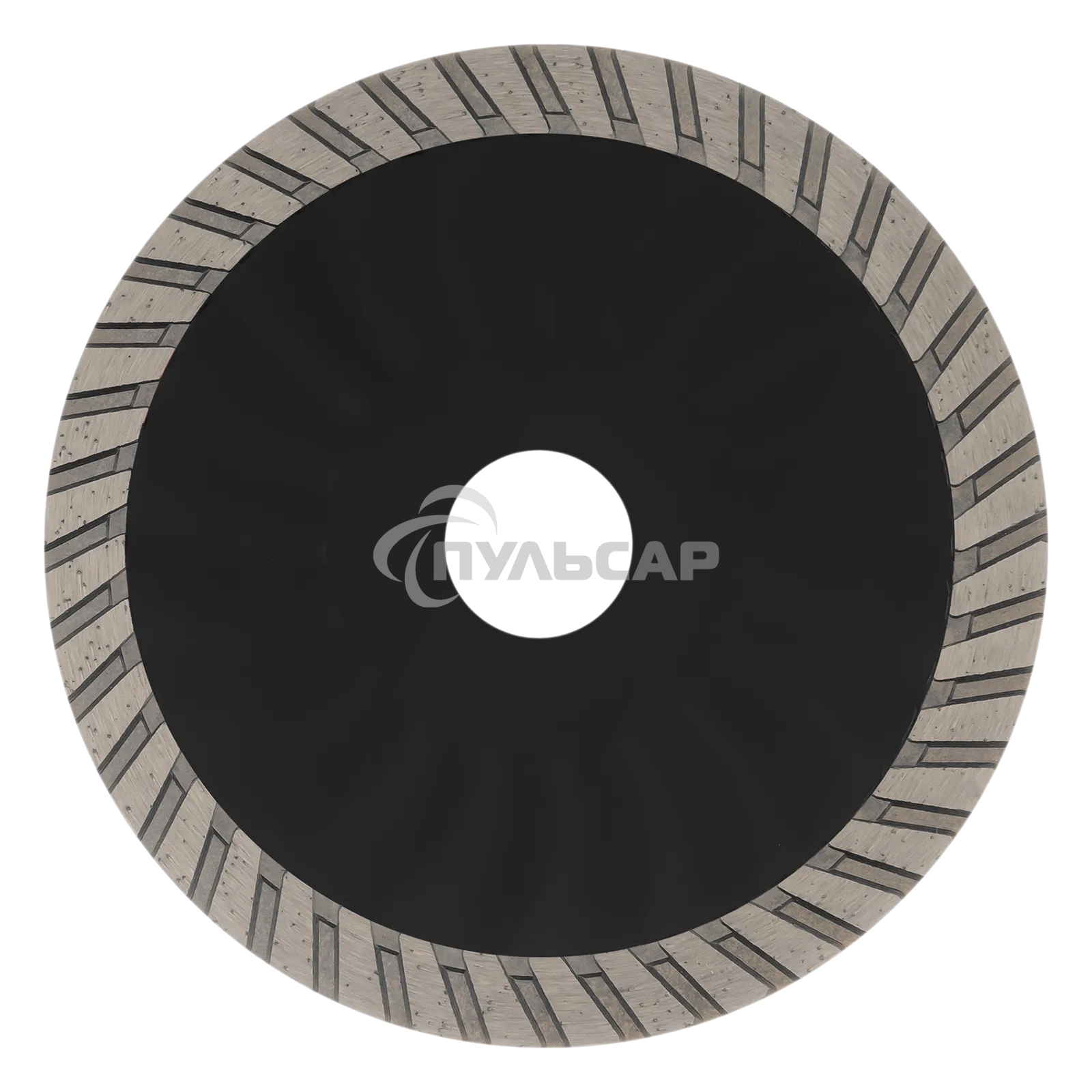 Диск алмазный отрезной Denzel ф125 х 22,2 мм, Турбо, сухое резание, HWD92