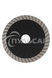 Диск алмазный отрезной Denzel ф125 х 22,2 мм, Турбо, сухое резание, HWD92