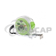 Рулетка Кварц, прозрачный корпус, амортизатор, 5 м х 19 мм Сибртех Рулетка Кварц, прозрачный корпус, амортизатор, 5 м х 19 мм Сибртех