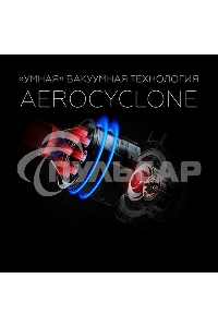 Пылесос вертикальный BQ VCA1000W красный, питание от аккумулятора, 160 Вт, уборка сухая, пылесборник 0.5 л, работа от АКБ max 50 мин