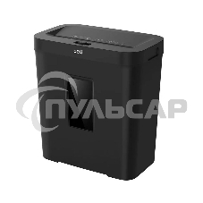 Уничтожитель бумаги (шредер) Deli ET022, черный, Р-4, 4х40, 8 Листов, 12л.