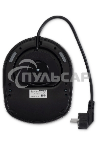 Чайник электрический Hyundai HYK-S7770 1.7л. 2200Вт серебристый/черный корпус: металл