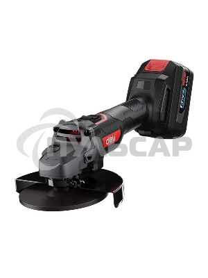 Углошлифовальная машина аккумуляторная Deli DE-JM20-2D4, (2АКБ*4А·ч + ЗУ, 20В, 125мм, М14, 3500/6000/10000об/мин, сумка)