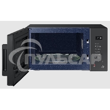 Микроволновая печь Samsung MS23T5018AC/BW антрацит, 23 л, 800 Вт, переключатели - сенсор