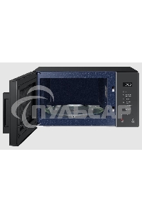 Микроволновая печь Samsung MS23T5018AC/BW антрацит, 23 л, 800 Вт, переключатели - сенсор