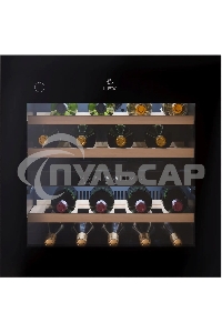 Винный шкаф LEX LWD6036BL dual zone PP 1-нокамерн. черный (CHAT500008)