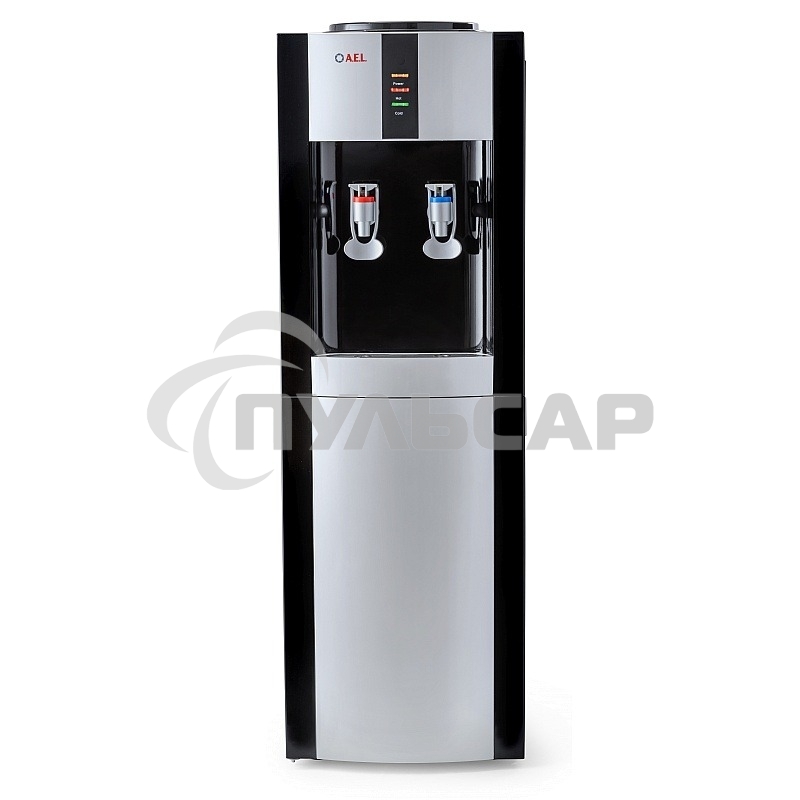 Кулер AEL LD-AEL-47 напольный электронный черный/серебристый