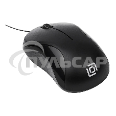 Мышь проводная Oklick 115SR черный, 1000 dpi, USB, кнопки - 3